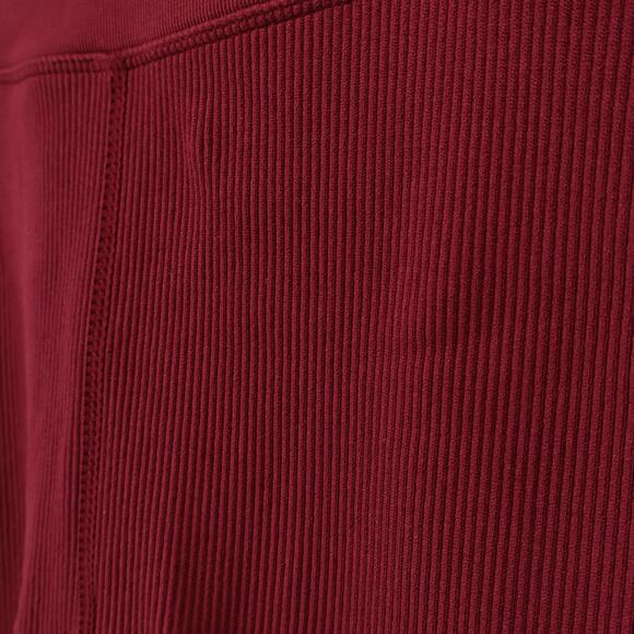 Spiritual Gangster Love Sculpt 7/8 Ruffle Legging Ruby Red Size XS/S NWT - Picture 7 of 8